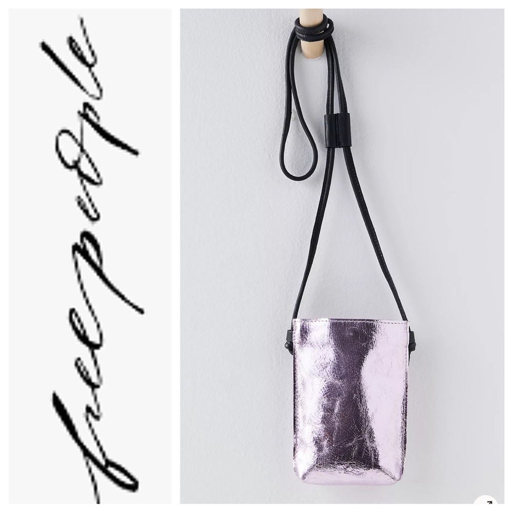 Free People Glitter Damsel Crossbody Bag NWT